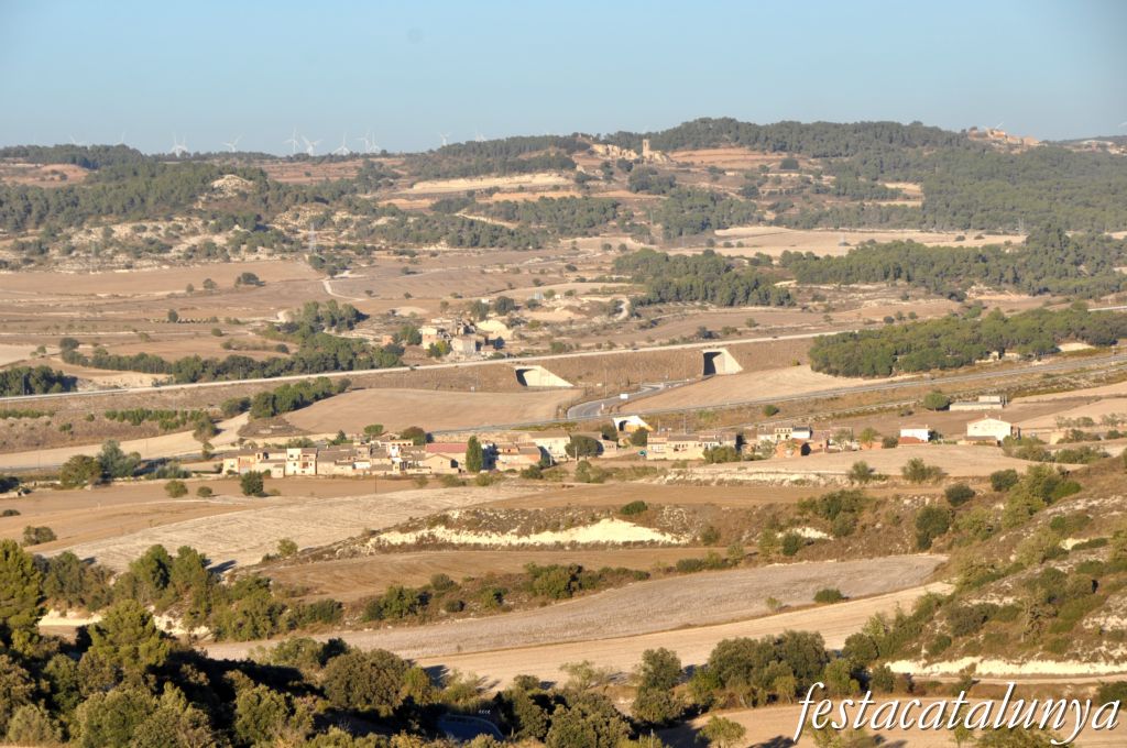 Ribera d’Ondara - Vistes panoràmiques des de Rubinat