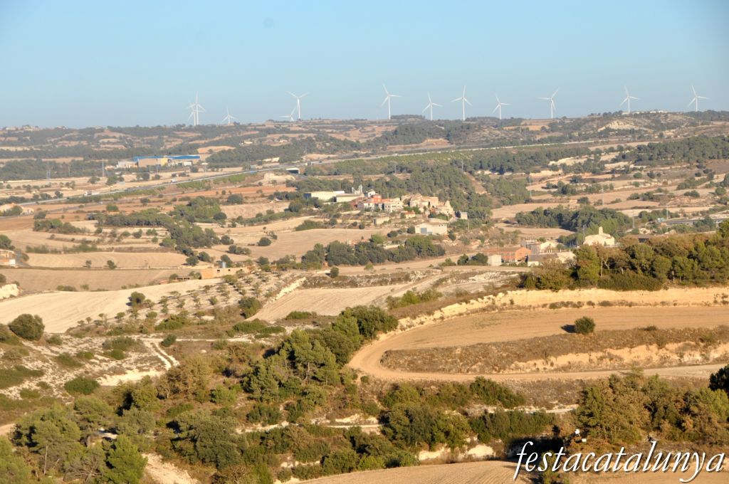 Ribera d’Ondara - Vistes panoràmiques des de Rubinat