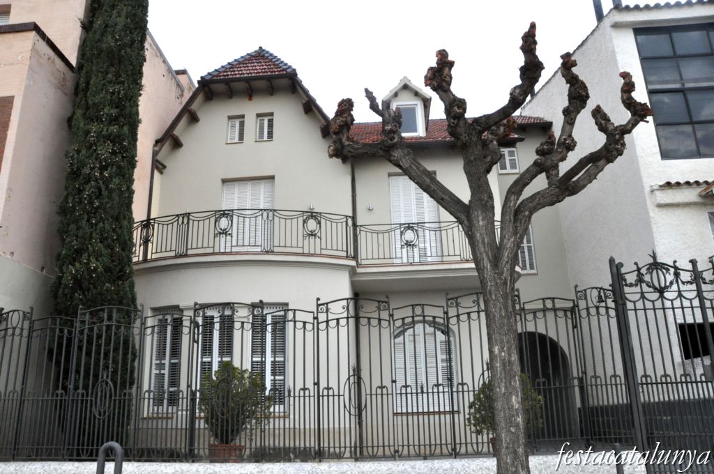 Passeig dels Anglesos a Caldes d'Estrac