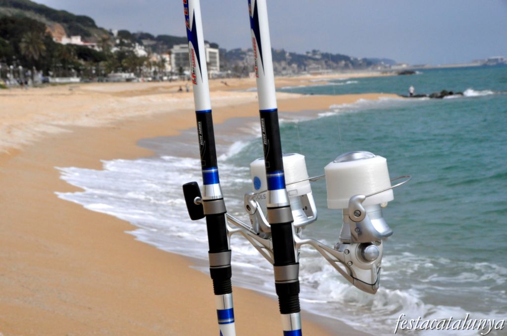 Platges a Caldes d'Estrac