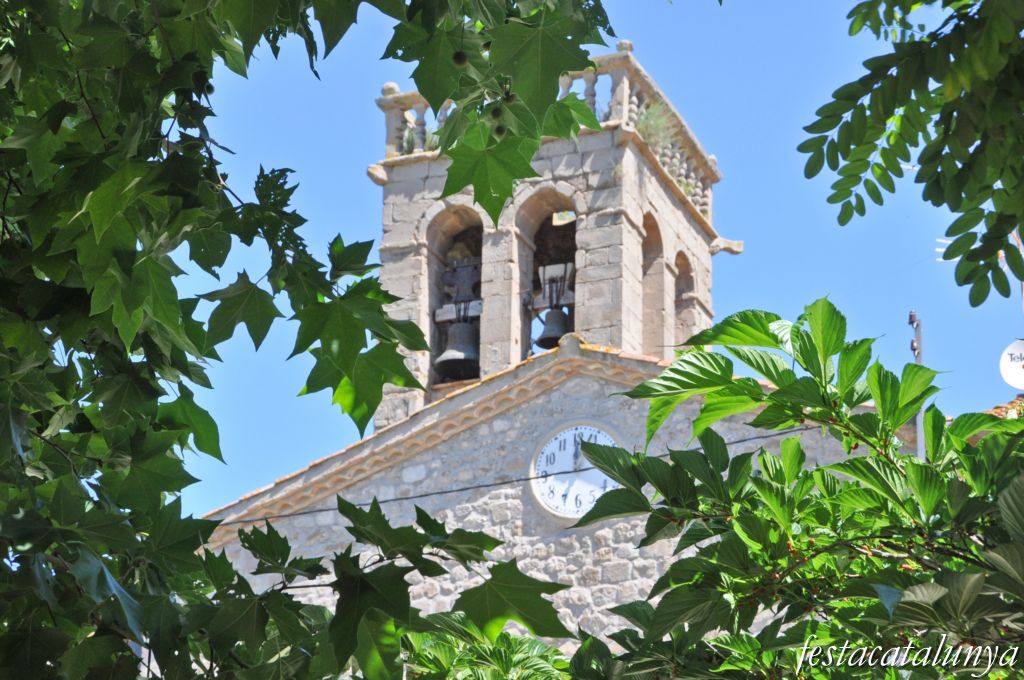 Santa Maria de Merlès - Església parroquial de Santa Maria