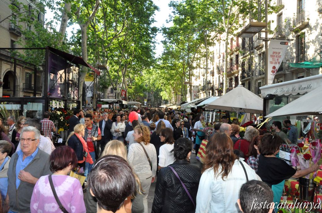 Sant Jordi a Barcelona