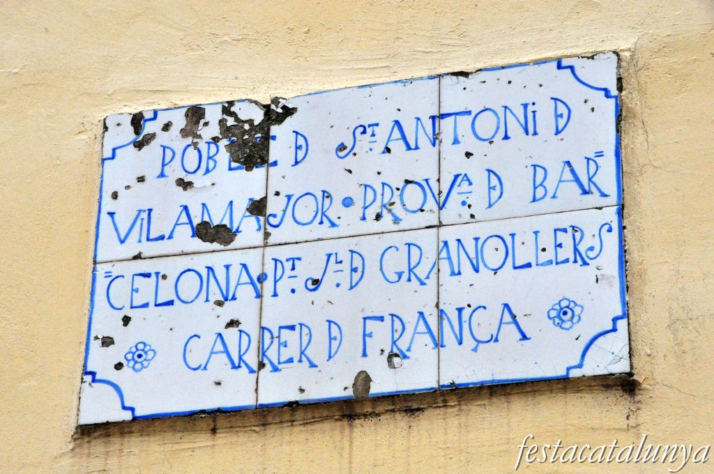 Carrer França de Sant Antoni de Vilamajor