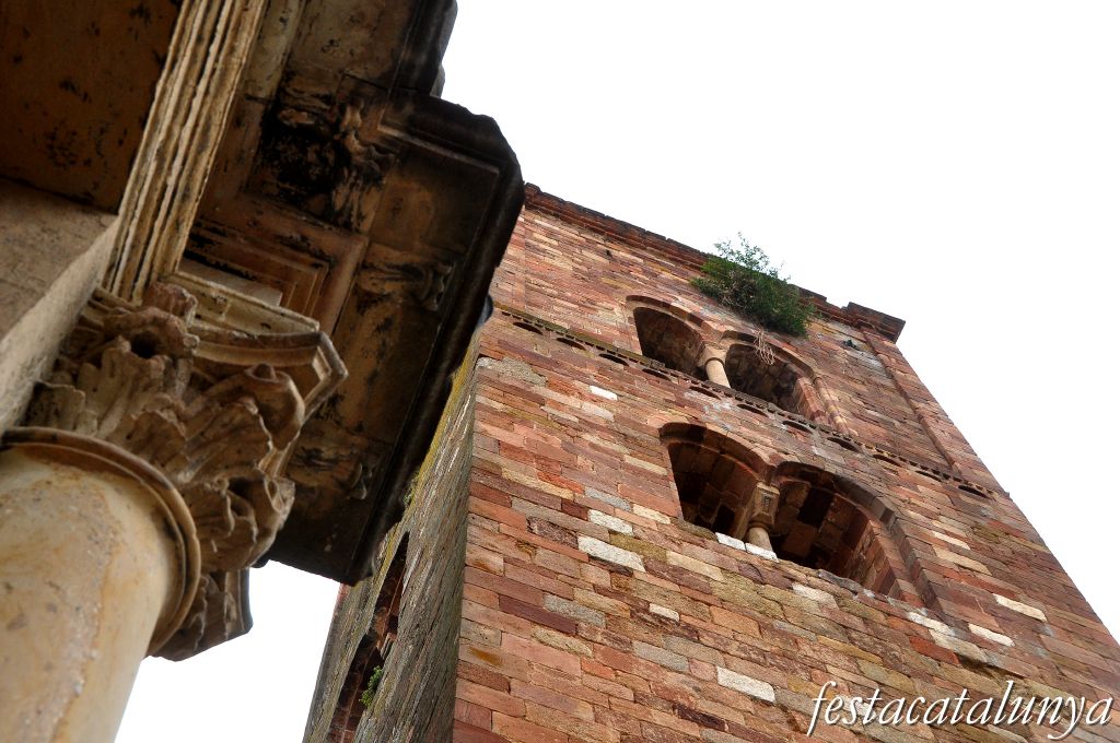 Sant Pere de Vilamajor - Campanar de l’església parroquial de Sant Pere