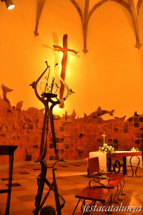 Sant Pere de Vilamajor - Església de Sant Pere (Canelobre del ciri pasqual de Choumei Yoshitaka)