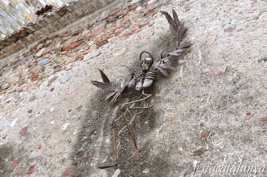 Sant Pere de Vilamajor - Església de Sant Pere (Ángel caigut de Marc)