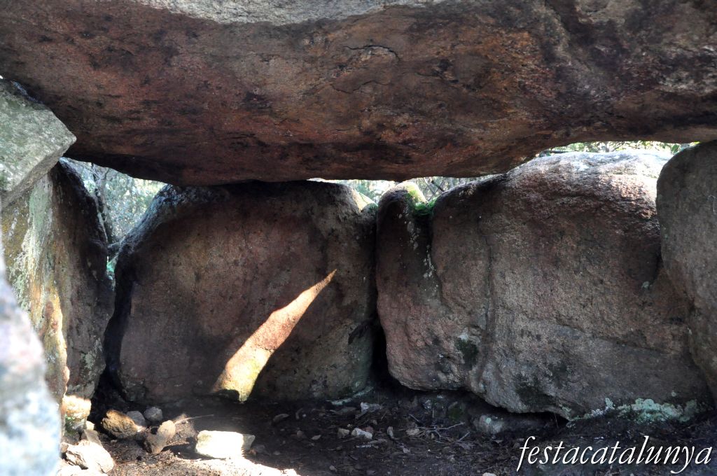 Roca del Vallès, La - Dolmen de Céllecs o Cabana del Moro