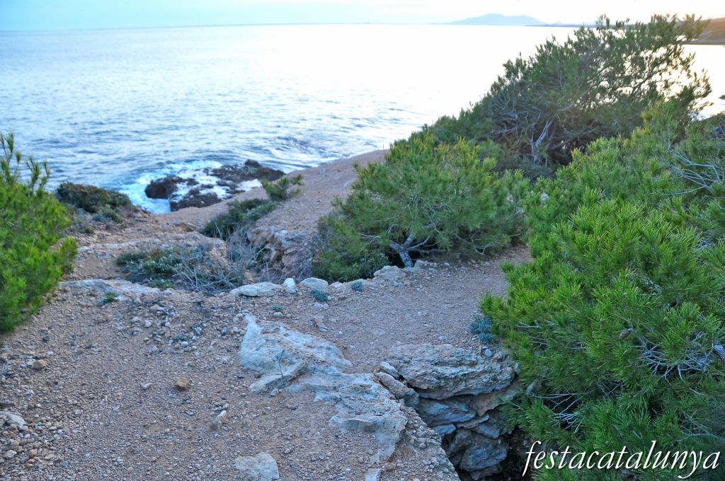 Ametlla de Mar, L' - Fortificacions de la guerra civil (Bateria de la costa)