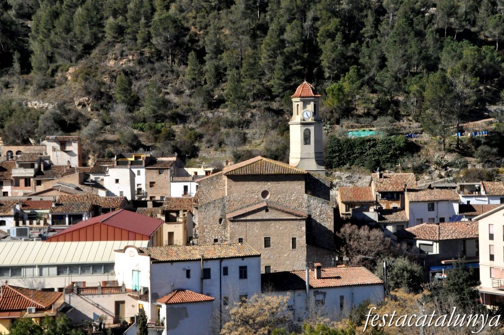 Vistes panoràmiques a la Pobla de Claramunt