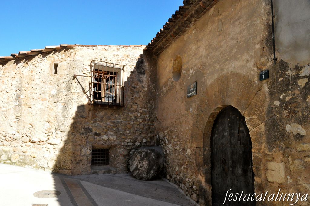 Pobla de Claramunt, La - Nucli antic (Clau de volta)