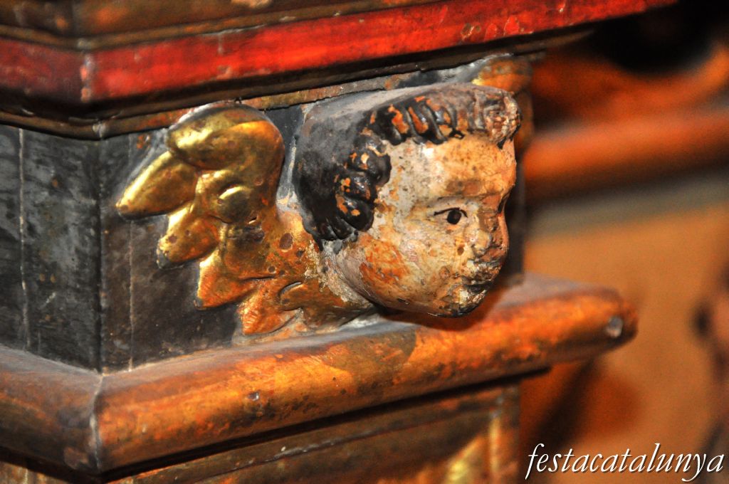 Pobla de Claramunt, La - Església parroquial de Santa Maria (Retaule de Sant Sebastià)