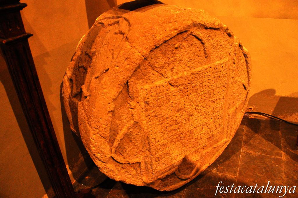 Pobla de Claramunt, La - Església parroquial de Santa Maria (Claus de volta)