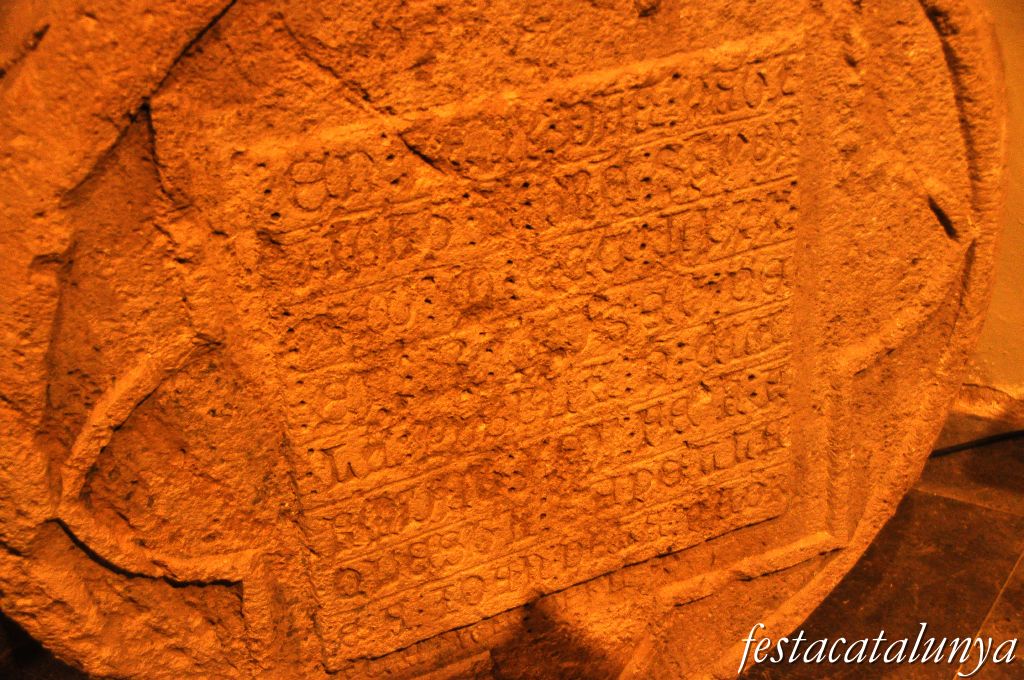 Pobla de Claramunt, La - Església parroquial de Santa Maria (Claus de volta)