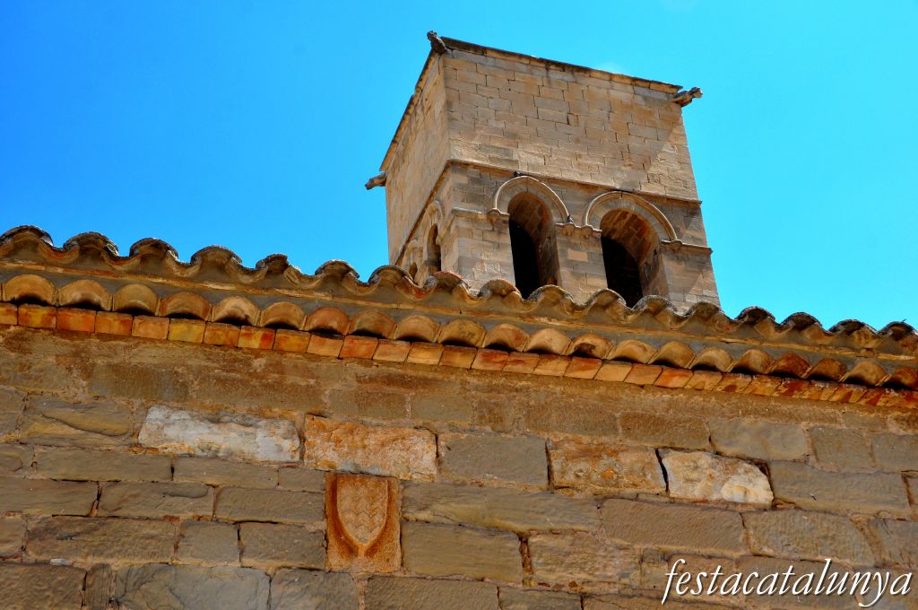 Vilagrassa - Campanar de l'església de Santa Maria