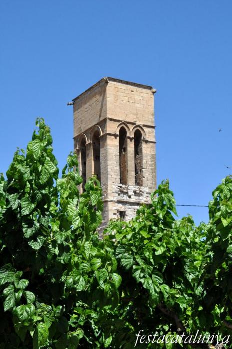 Vilagrassa - Campanar de l'església de Santa Maria