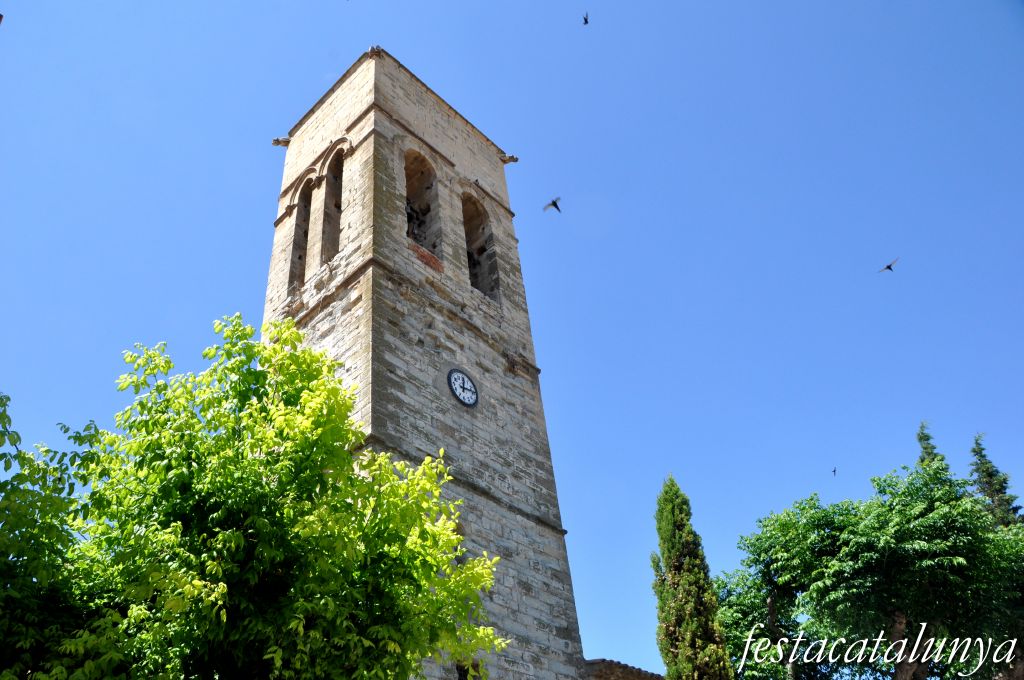 Vilagrassa - Campanar de l'església de Santa Maria