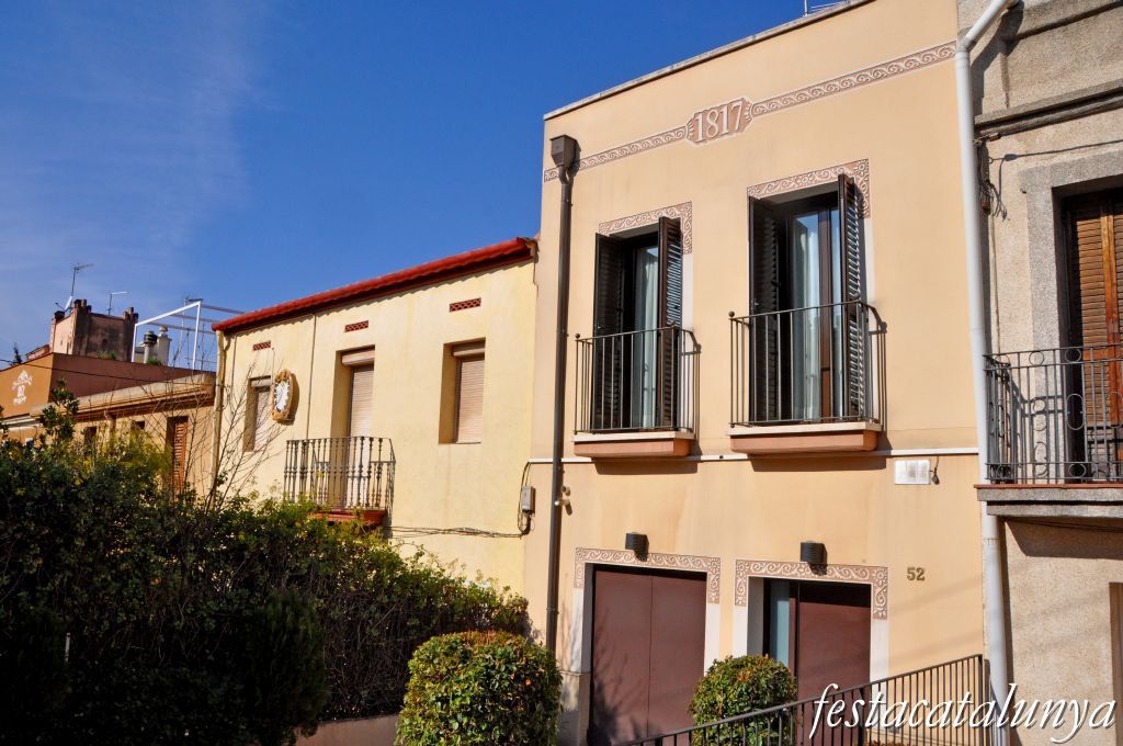 Carrer Josep Anselm Clavé a Sant Just Desvern