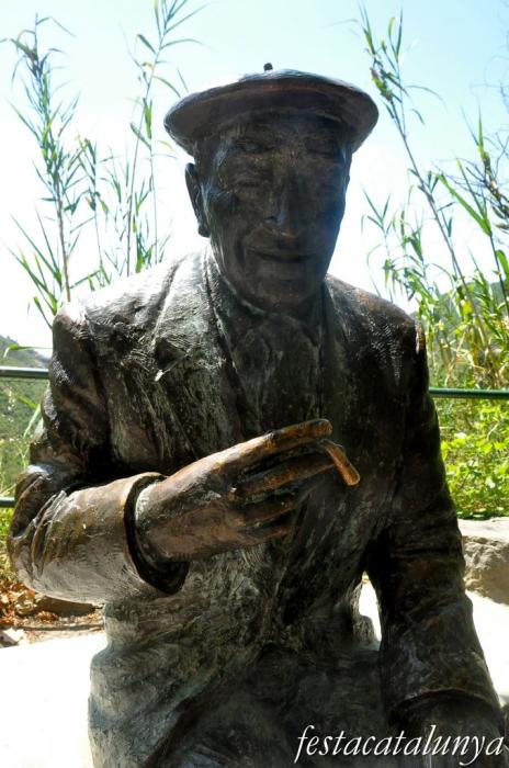 Bigues i Riells - Monument a Josep Pla (Sant Miquel del Fai)