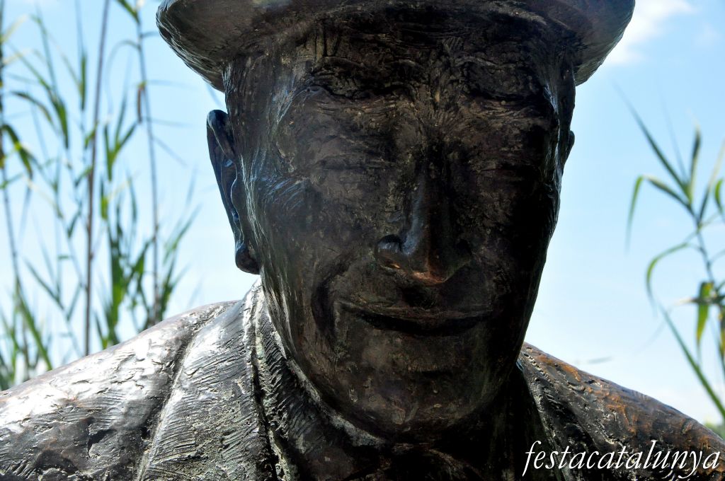 Bigues i Riells - Monument a Josep Pla (Sant Miquel del Fai)