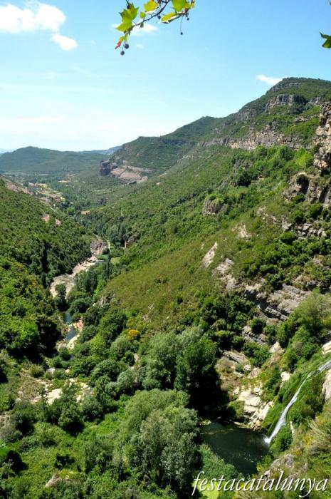 Bigues i Riells - Vistes sobre la vall del Tenes (Sant Miquel del Fai)