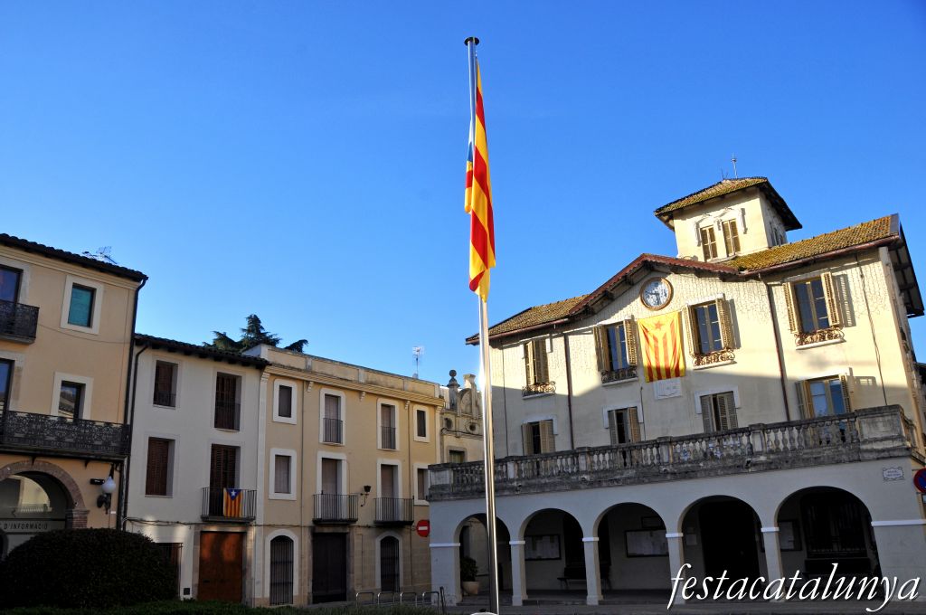 Cardedeu - Ajuntament, antiga torre Lligué