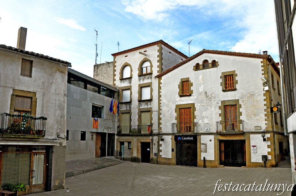 Plaça Vella i carrers antics de Castellterçol