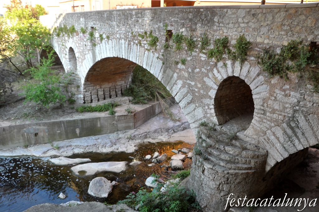 Pont de l'Abella a Aiguafreda