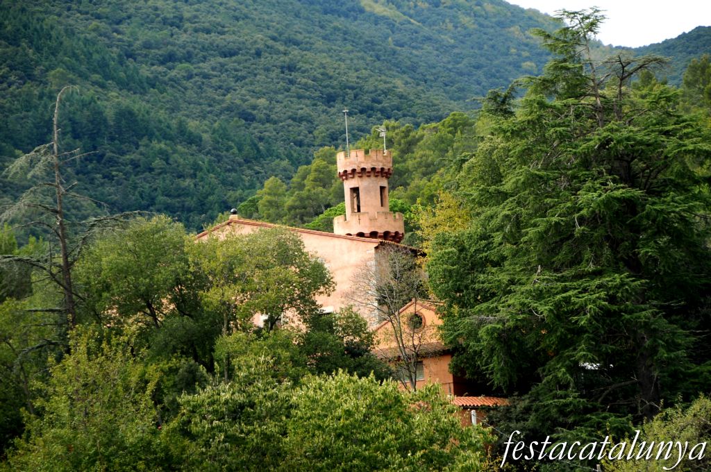 Casa de Palau o castell de Fluvià a Sant Esteve de Palautordera ***