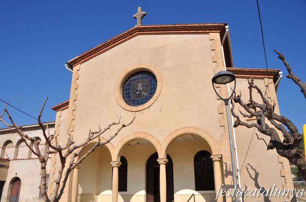 Castellolí - Església nova de Sant Vicenç