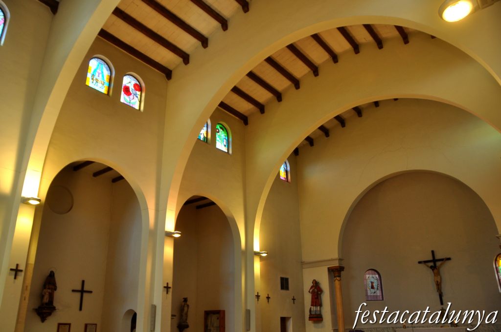 Castellolí - Església nova de Sant Vicenç