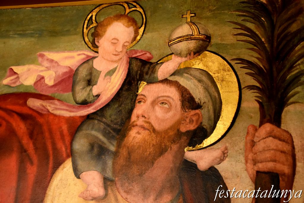 Retaules de l'antiga església de Santa Eulàlia de Mérida a l'Harmonia