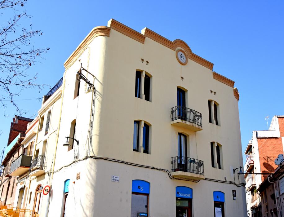 Carrer Major i Plaça Gaudí del Papiol