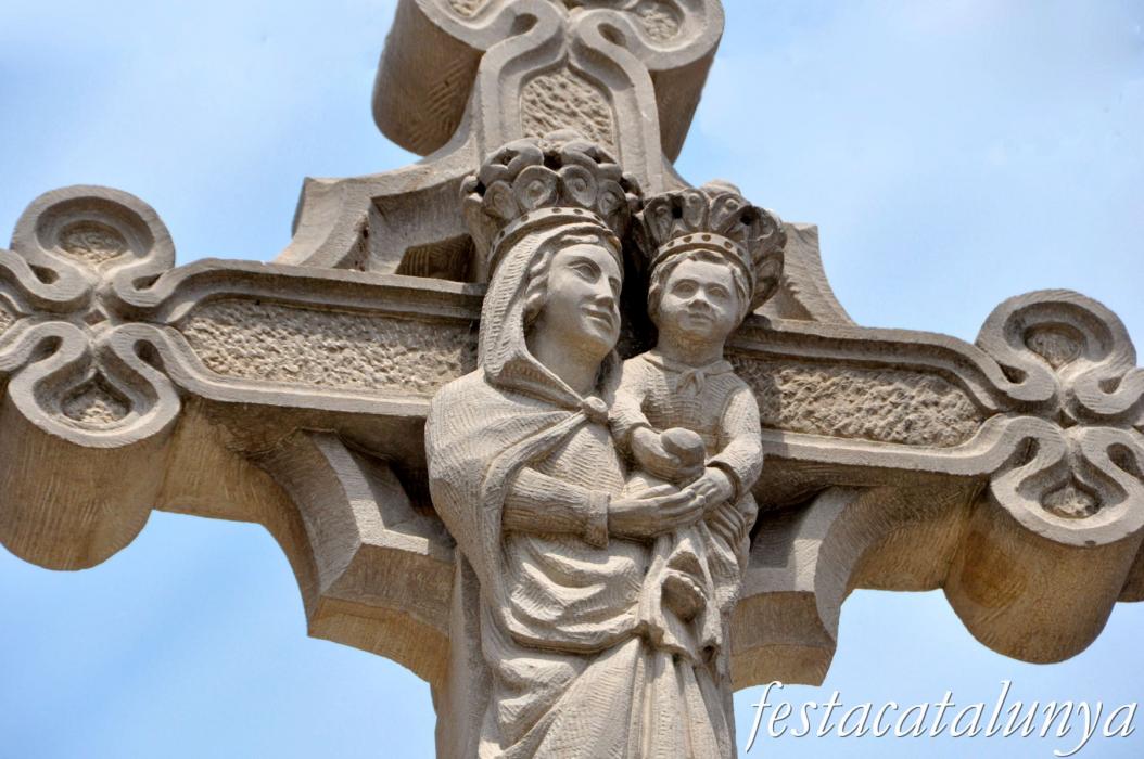 La Fatarella - Creu amb bordó de Sant Francesc