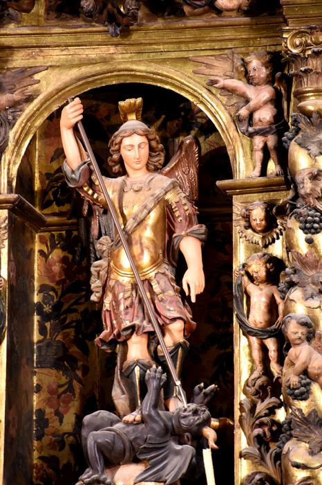 Retaule barroc de Sant Miquel de Setcases