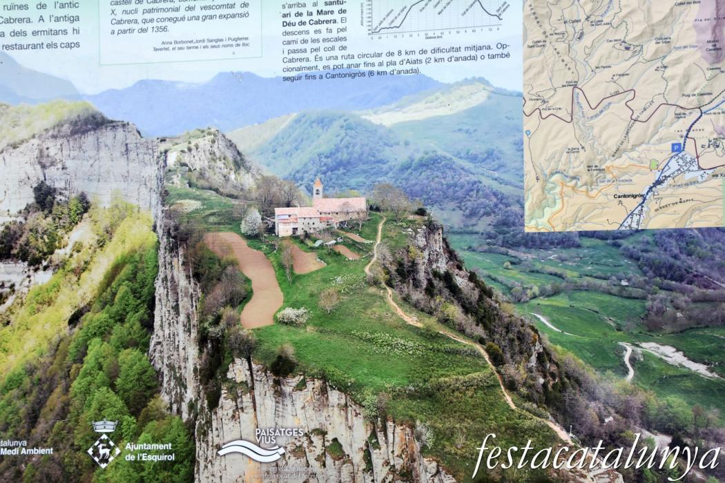 L'Esquirol - Santuari de la Mare de Déu de Cabrera