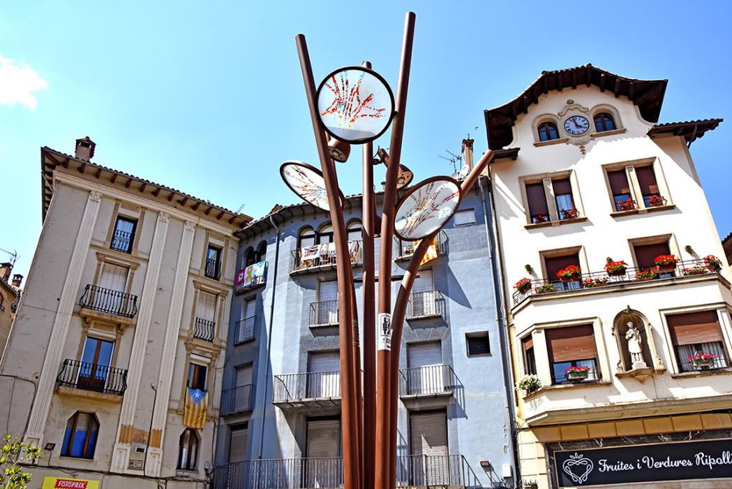 Plaça de Sant Eudald de Ripoll