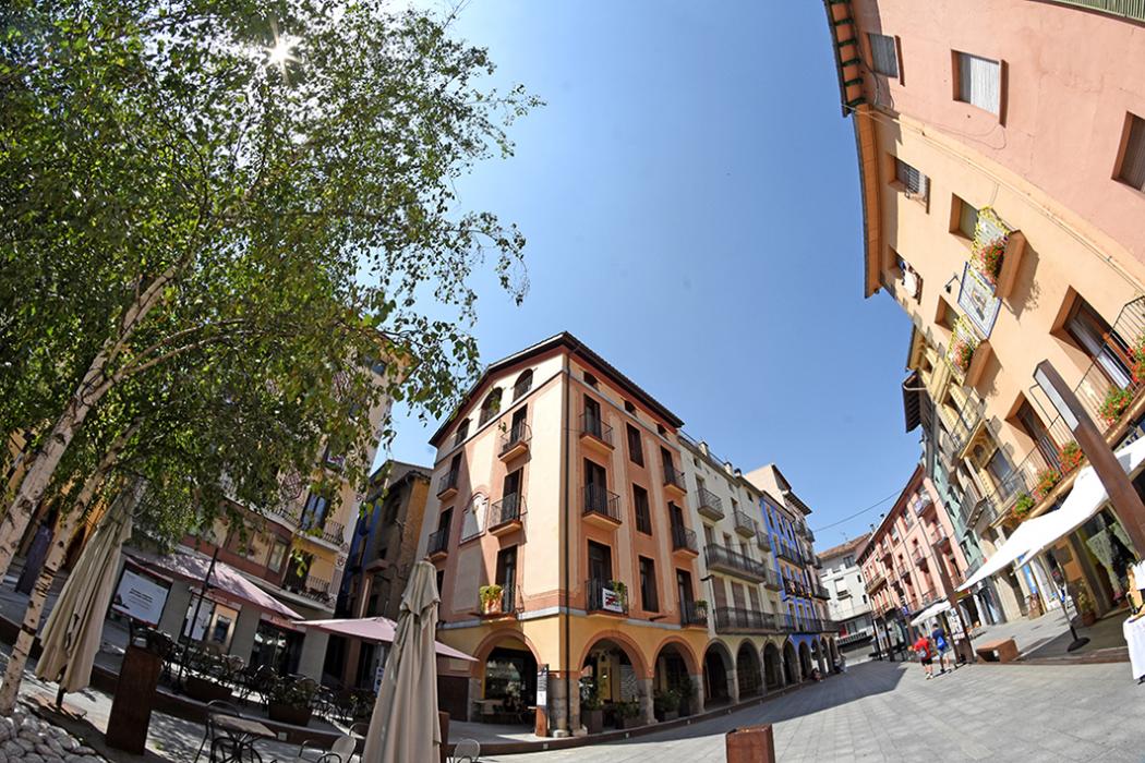 Plaça Gran o Plaça del Mercadal de Ripoll