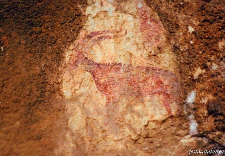 Pintures rupestres de Valldecerves ***