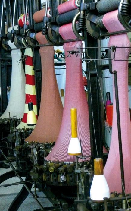 Can Marfà, gènere de punt a Mataró