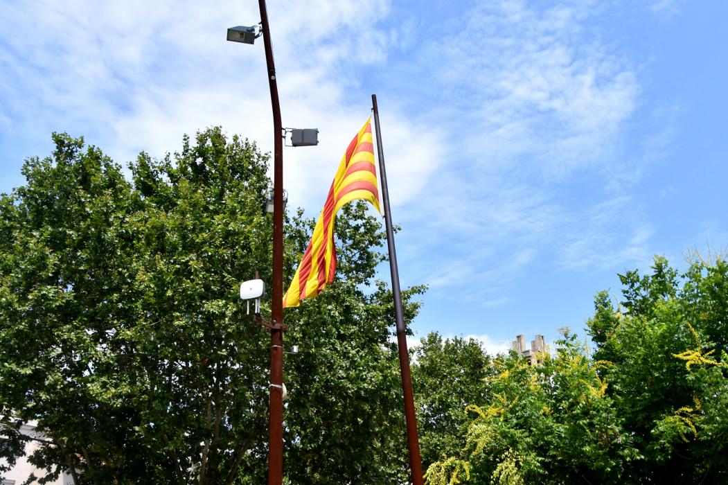 Plaça Palau de Requesens de Molins de Rei i entorn
