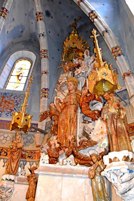 Retaule modernista de Santa Maria de Guimerà