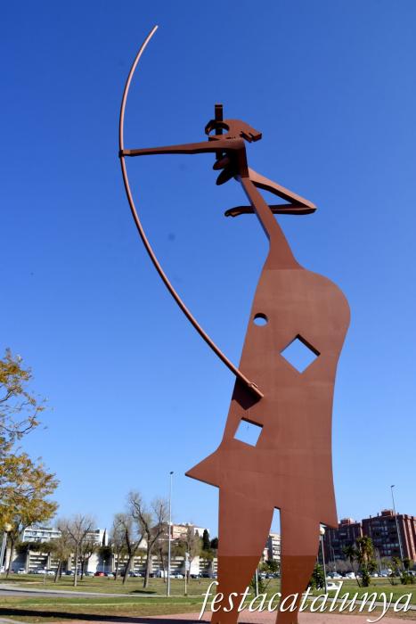 Mataró - Escultures urbanes - Laia l'Arquera