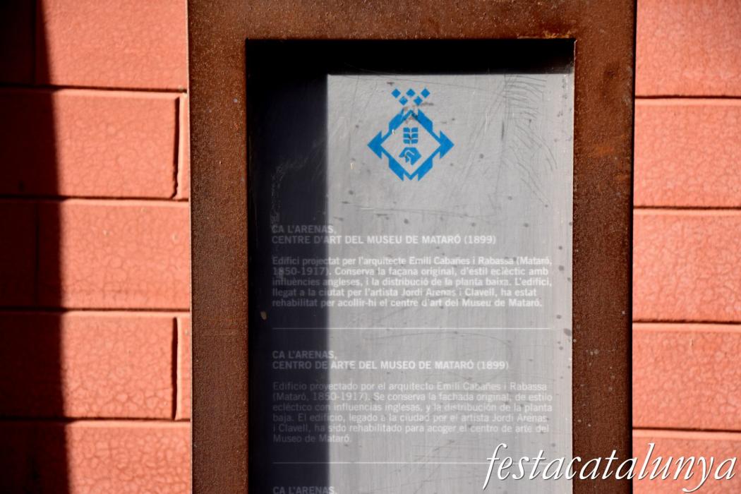 Ca l'Arenas, centre d'art a Mataró