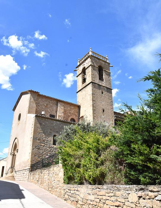 Vista panoràmica - Església parroquial de Sant Miquel