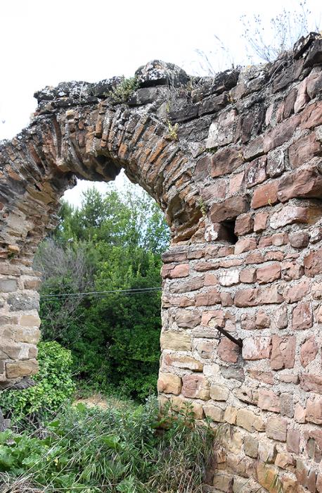 Exedra de Boades a Castellgalí