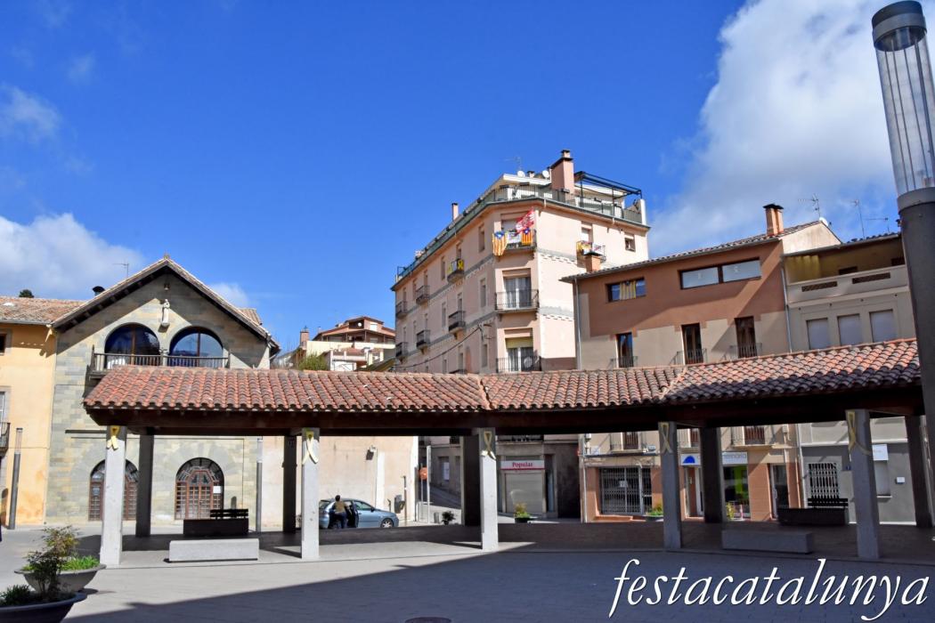 Sant Hilari Sacalm - Plaça Porxada