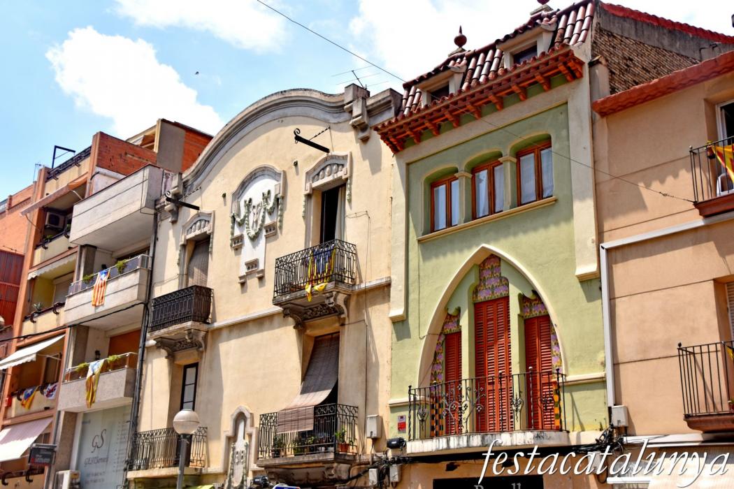 Molins de Rei - Cases del carrer Pi i Margall