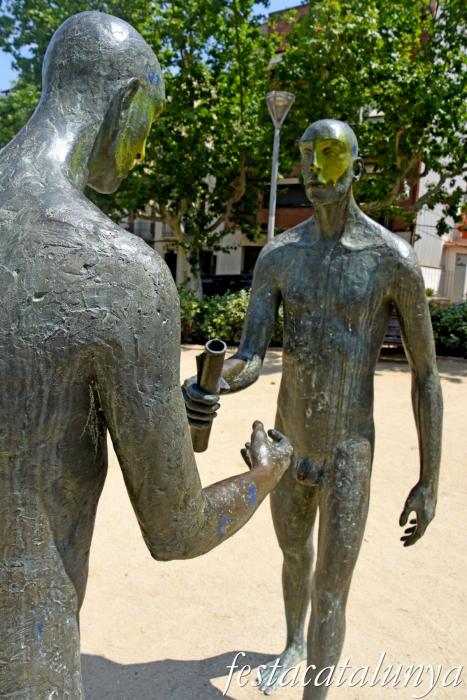 Molins de Rei - Escultura fundació de Molins