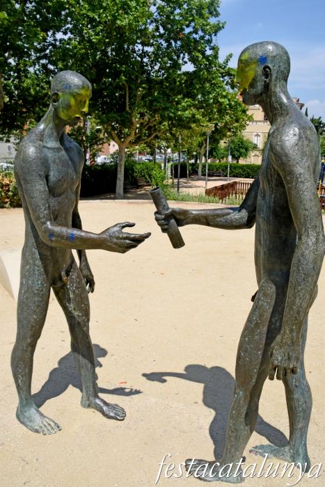 Molins de Rei - Escultura fundació de Molins