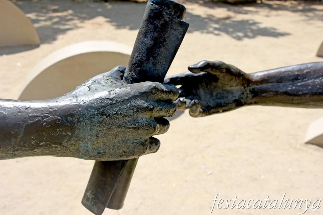 Molins de Rei - Escultura fundació de Molins